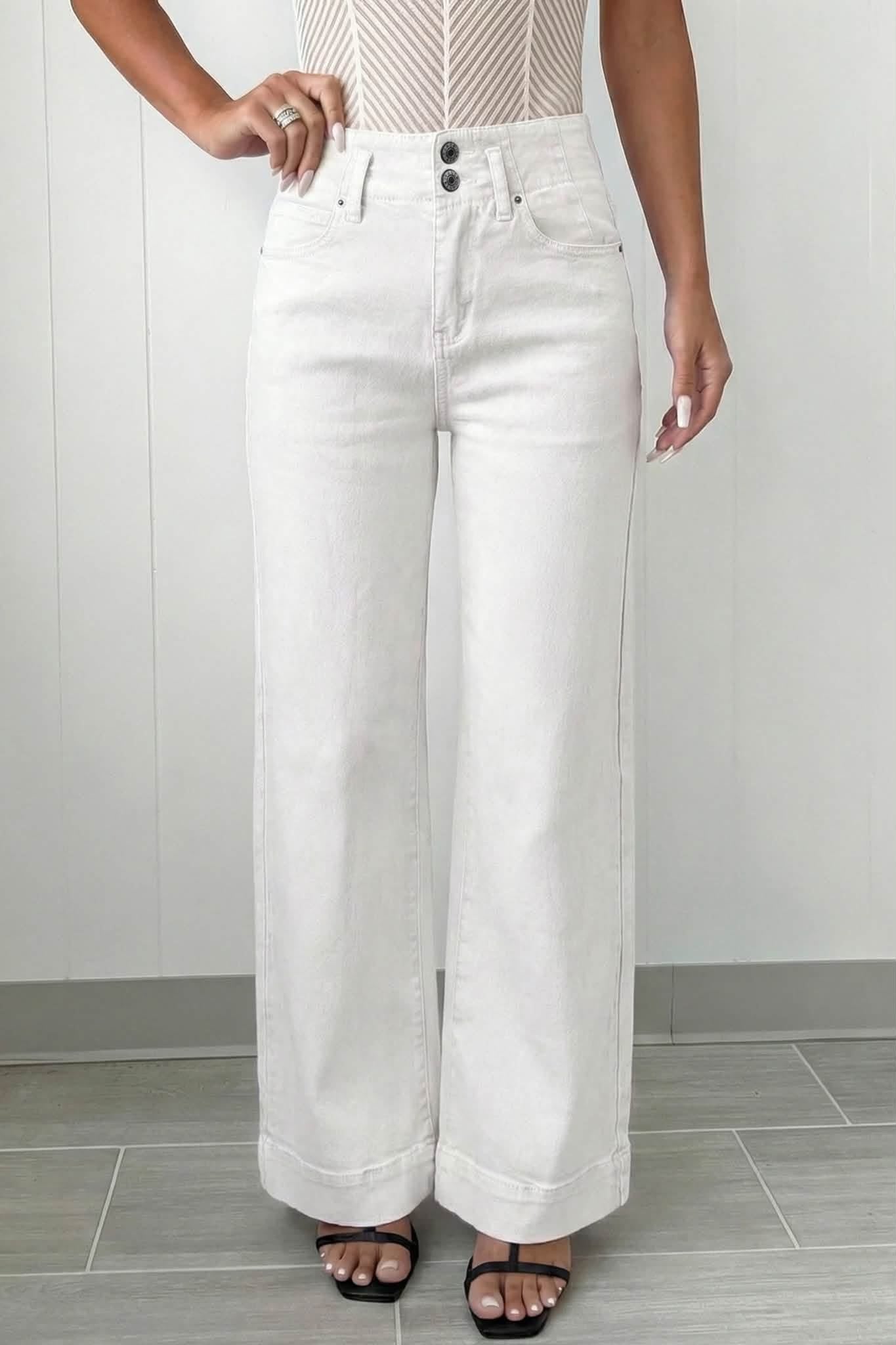 White high waisted Jeans