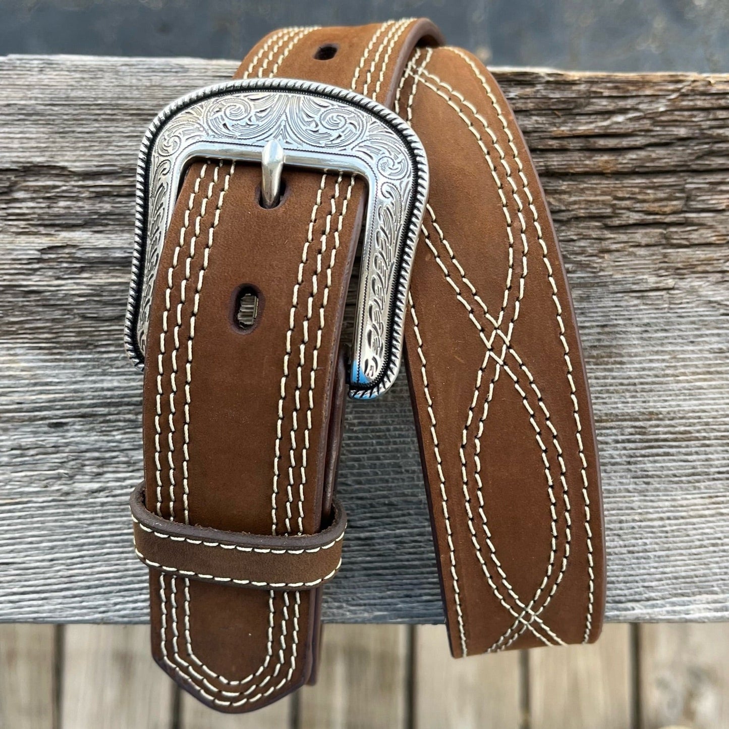 Double Figure 8 Belt | 3D Belt Mens
